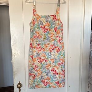 Ann Taylor LOFT size 2 floral spring/summer dress